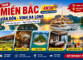 Tour Miền Bắc 4N3Đ Vân Đồn – Vịnh Hạ Long – Du Thuyền Starlight